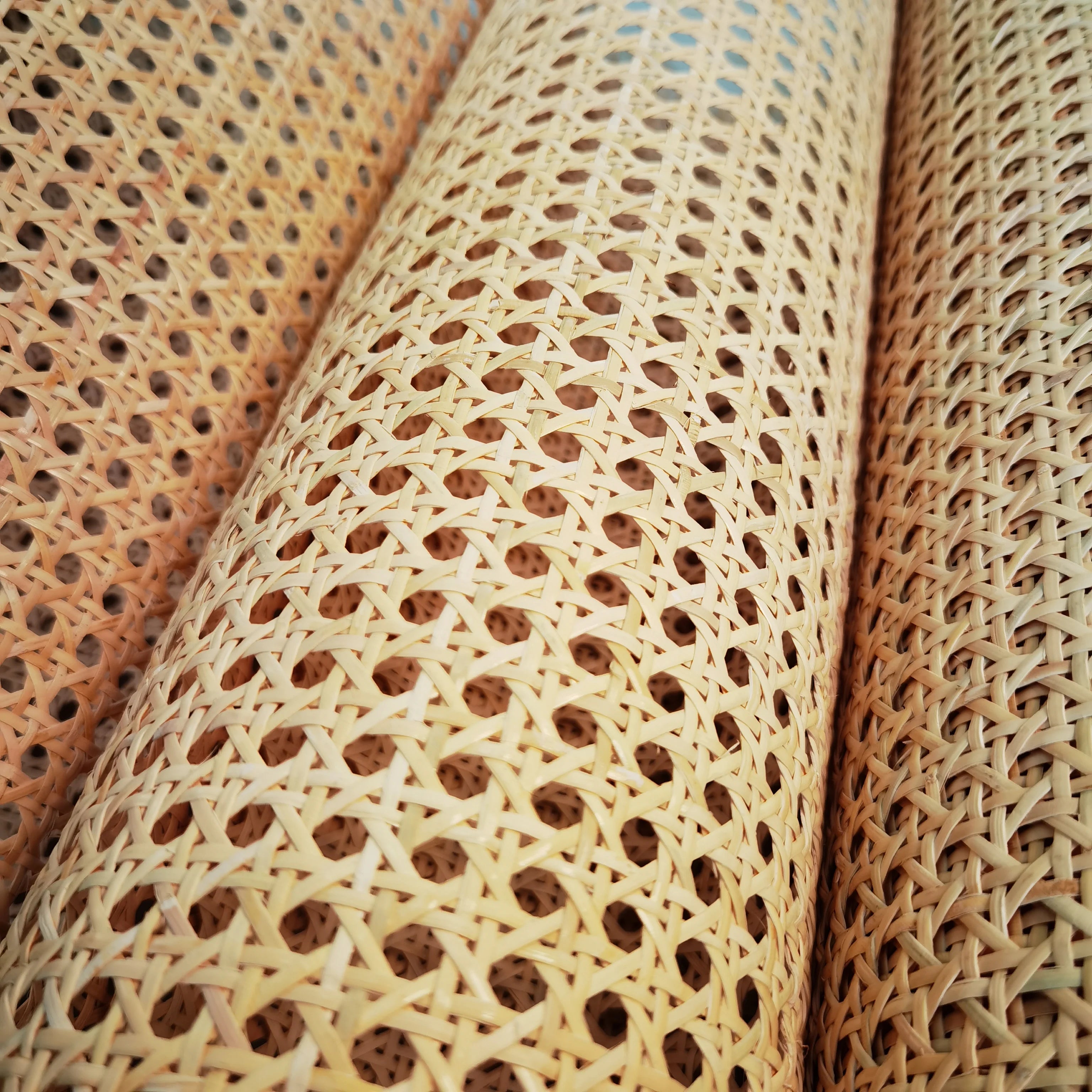 Natural Cane Webbing Sheet, Real Rattan, Webbing Roll, Chair, Table Background, Furniture Material, 30cm, 40cm, 45cm, 50cm, 55cm x 1m 