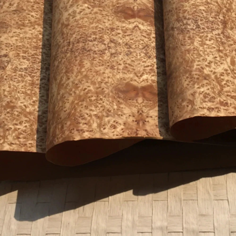 Láminas de chapa de madera de sable natural, 2,5 m de ancho, 200-550 mm, grosor: 0,25 mm, para audio doméstico, instrumentos musicales y decoración de automóviles.