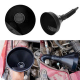 Funil de reabastecimento do motor com filtro para carro, motocicleta, óleo do caminhão, filtro de enchimento a gasolina, mangueira de tubo de extensão