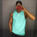 GITF-Men's Bodybuilding Tops, Gym Workout, Fitness Shirt, Running Kleding, Stringer, Singlet, Zomer, Training Vest 