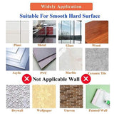 4 ganchos de pared adhesivos resistentes de acero inoxidable, impermeables, para baño y dormitorio. 