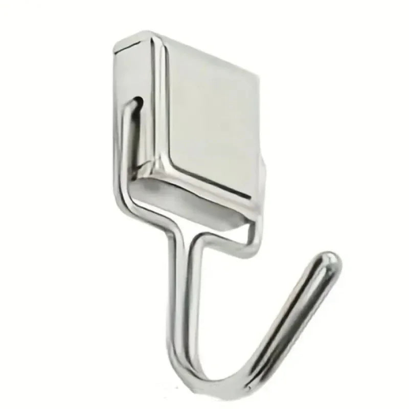 Strong Magnetic Multi-Purpose Storage Hooks, Home Kitchen Bar Key Hooks, Bathroom Hangers, 50Pcs 