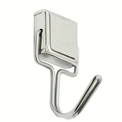 Ganchos magnéticos multiusos para almacenamiento, resistentes, para llaves, para cocina, baño (50 unidades) 