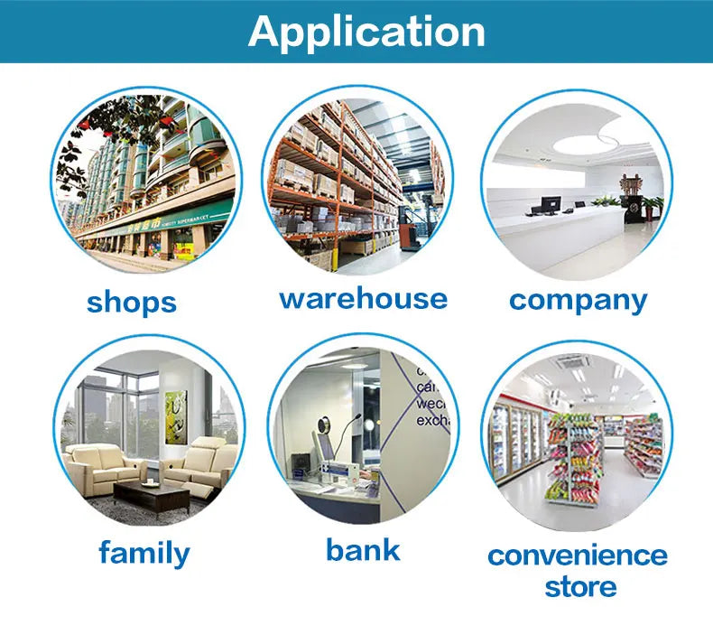 Detector de puerta GauTone de 433 MHz inalámbrico para el hogar, alertas del sistema de alarma, sensor de ventana 