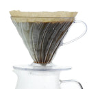Reusable Resin Coffee Dripper, Barista Pour Over Filter, Brewing Funnel, 1-2Cups, 1-4Cups