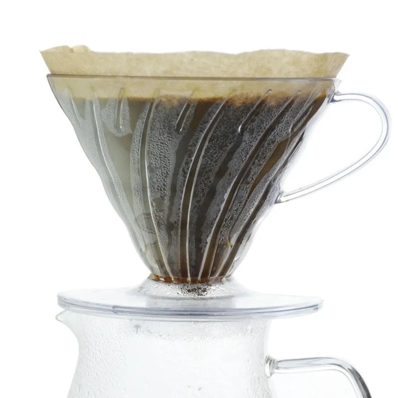 Reusable Resin Coffee Dripper, Barista Pour Over Filter, Brewing Funnel, 1-2Cups, 1-4Cups