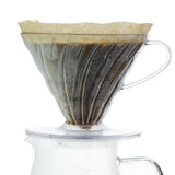 Gotero de café reutilizable de resina, filtro de vertido Barista, embudo de preparación, 1-2 tazas, 1-4 tazas