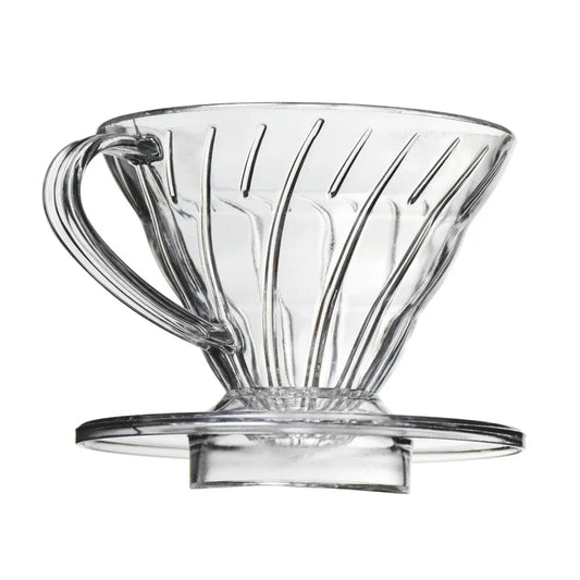 Gotejador de café resina reutilizável, Filtro para Despeje Barista, Brewing Funil, 1-2Cups, 1-4Cups
