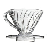 Gotero de café reutilizable de resina, filtro de vertido Barista, embudo de preparación, 1-2 tazas, 1-4 tazas