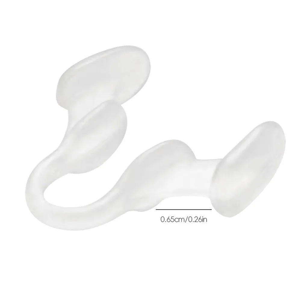 Silicone Nose Clip, Anti-Snoring, Nasal Dilator, Stop Snoring Aid, Easy Breathing, Nasal Rhinitis, 1pc 