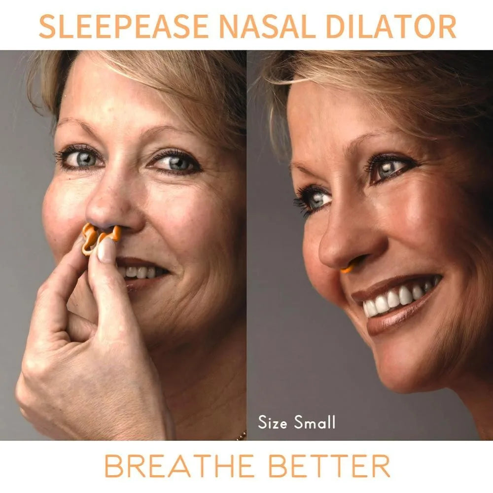 Silicone Nose Clip, Anti-Snoring, Nasal Dilator, Stop Snoring Aid, Easy Breathing, Nasal Rhinitis, 1pc 