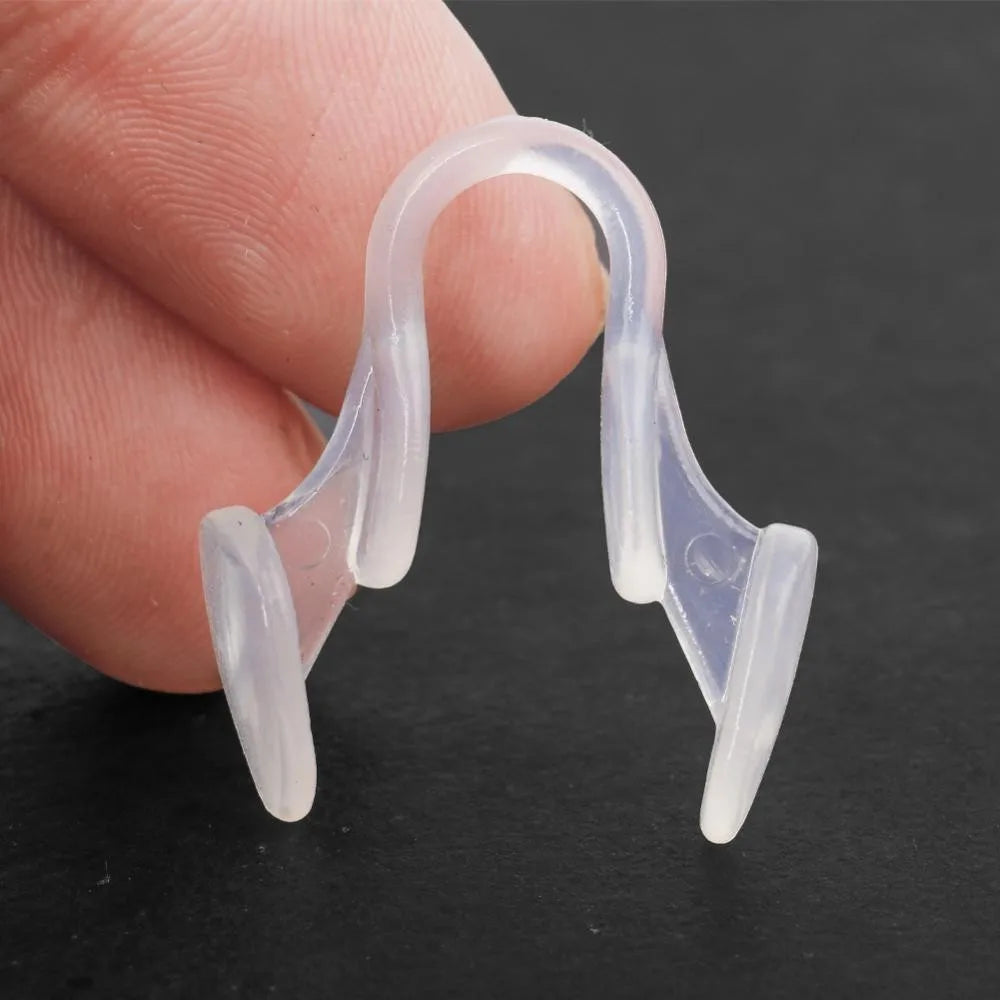 Silicone Nose Clip, Anti-Snoring, Nasal Dilator, Stop Snoring Aid, Easy Breathing, Nasal Rhinitis, 1pc 