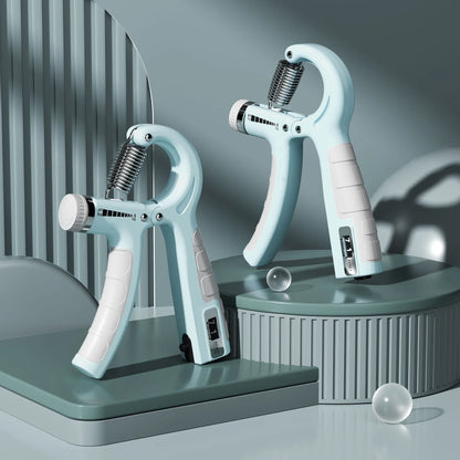 Entrenador de fuerza de agarre para desarrollo muscular, fortalecedor de antebrazo, pinza de mano, resistencia ajustable 