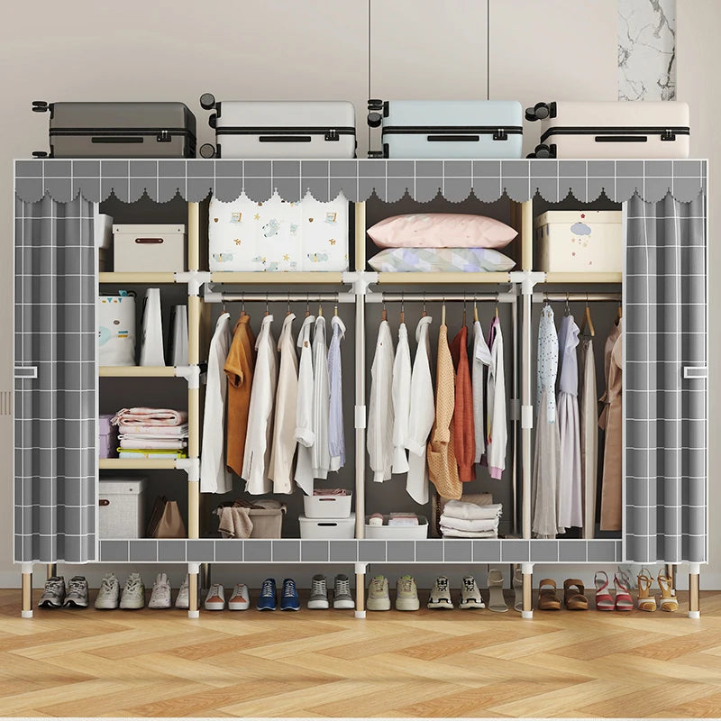 Guarda-roupa grande simples para o uso home, conjunto do quarto