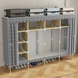 Guarda-roupa grande simples para o uso home, conjunto do quarto