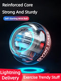 Gyroball Powerball Forearm Exerciser, Muscle Fitness Equipment, Gyroscope Power Ball, Gyro Wrist Booster Trainer, Hand Exercise 