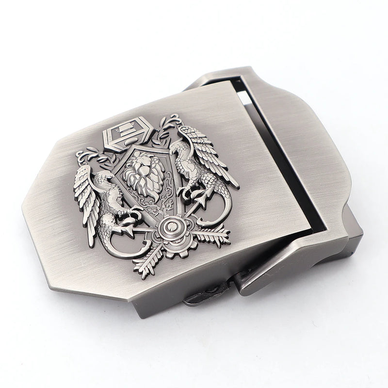 Men's & women's belt buckle tactical fashion suitable for canvas cotton belt 38MM-40MM belt zinc alloy quick release men's belt