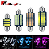 1pcs Festoon 31mm 36mm 39mm 42mm Car interior lights ceiling light License Plate Lamp Internal reading light Map light Dome lamp
