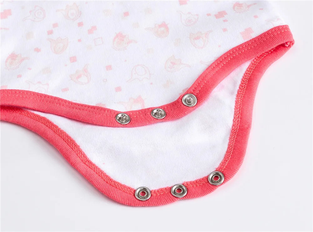 Conjunto de 3/6 piezas de ropa de moda para bebés Kavkas, conjunto de algodón suave de manga larga para otoño, mono para niños y niñas, body para recién nacidos