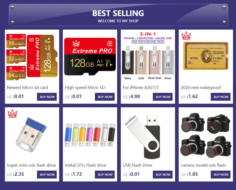USB Flash Drive 32GB Pen Drive 64GB Metal Mini USB 2.0 Flash Disk 16GB 128GB Memory Pendrive External Storage Stick 64 gb
