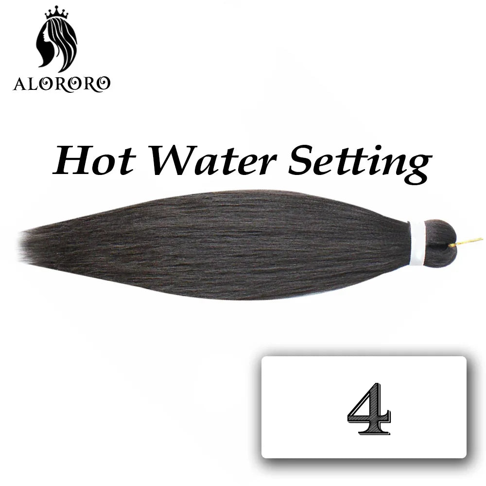 Long Easy Jumbo Tranças Extensões de cabelo sintético, Kanekalon para Crochet, Yaki Straight Trança, Box Cabelo Trançado, 20 ", 26", 30"
