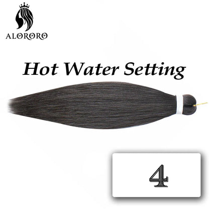 Long Easy Jumbo Tranças Extensões de cabelo sintético, Kanekalon para Crochet, Yaki Straight Trança, Box Cabelo Trançado, 20 ", 26", 30"
