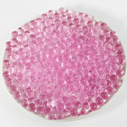Perlas de cristal de hidrogel para niños, bolas de crecimiento de agua, decoración para el hogar, fiestas, bodas, 500 unidades por bolsa 