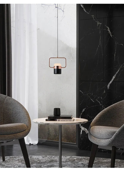 Nordic style designer lamp Dining table light art creative bar counter Kitchen bedroom bedside LED modern chandelier home decor