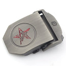 Men's & women's belt buckle tactical fashion suitable for canvas cotton belt 38MM-40MM belt zinc alloy quick release men's belt