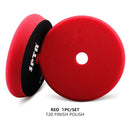 (Single Sale) SPTA 3"(80mm)/5"(125mm)/6"(150mm) Car Buffing Polishing Pads T Shape Sponge For DA/RO/GA Car Buffer Polisher