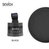 Pó para Preenchimento de Raiz Sevich 4g – Maquiagem Unissex para Disfarçar Falhas no Couro Cabeludo e Contornar a Linha do Cabelo – Cobertura Natural