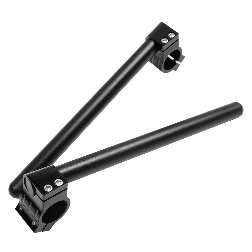 Motorcycle Universal 7/8"22mm Handlebar Aluminum Riser Rised Adjustable CNC Handlebar Clip-Ons Fork Handle Bars Clip Ons