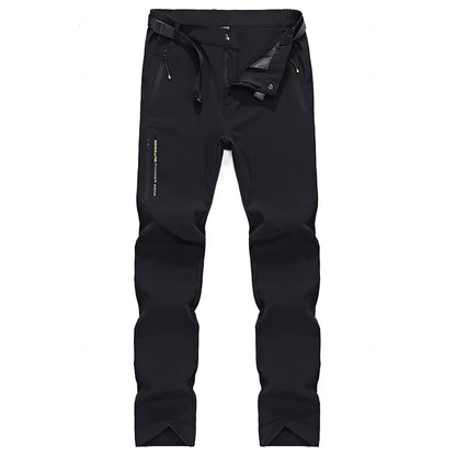 LNGXO Hiking Pants Men Quick Dry Trekking Camping Climbing Running Outdoor Rain Pants Stretch Breathable Elasticity Trousers Men