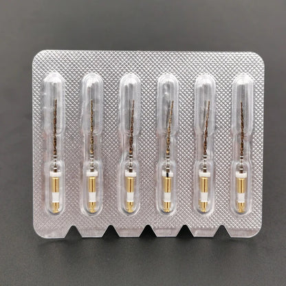 Dental Wave Gold One Files 6pcs/pack Reciprocational Large Primary Files Rotary Dental Endo NITI Files Endodontic Dental Files