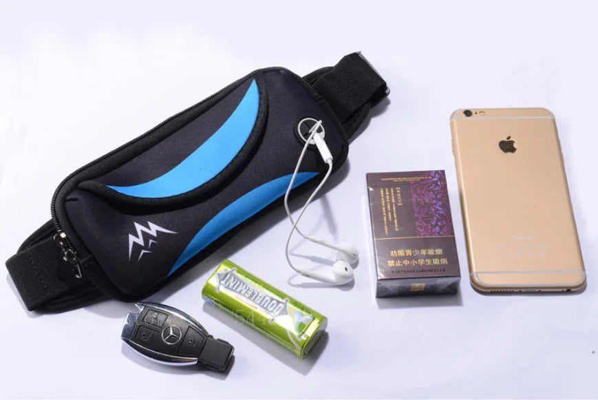 Waterproof Running Waist Bag Belt Bag, Men Women Sports Running Portable Gym Bag, Gym Fitness Bag, Sport Running Belt Bag
