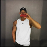 GITF-Men's Bodybuilding Tops, Gym Workout, Fitness Shirt, Running Kleding, Stringer, Singlet, Zomer, Training Vest 