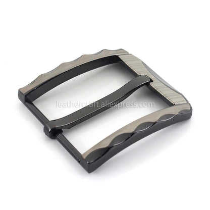 1piece 40mm Metal Belt Buckle Men's Single Pin Buckle Waistband Head Leather Belt Parts DIY Accessories Fit for 36-39mm