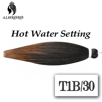 Long Easy Jumbo Tranças Extensões de cabelo sintético, Kanekalon para Crochet, Yaki Straight Trança, Box Cabelo Trançado, 20 ", 26", 30"