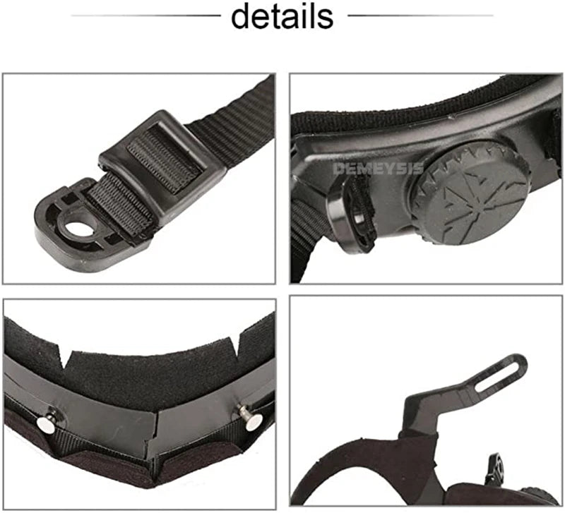 Tactical Fast Helmet Adjustable Strap Hunting Wargame Helmet Inner Locking Strap System Sports Helmets Accessories