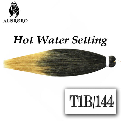Long Easy Jumbo Tranças Extensões de cabelo sintético, Kanekalon para Crochet, Yaki Straight Trança, Box Cabelo Trançado, 20 ", 26", 30"