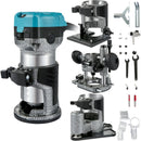 VEVOR Wood Router Machine Electric Trimmer 710W 33000RPM Power Carpentry Tool for Woodworking Trimming Grooving Carving Milling