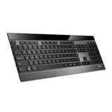 Rapoo 9900M Multi-Mode Bluetooth Wireless Keyboard and Mouse Combo Connect Up to 4 Devices Ultra-Slim Keyboard and Laser Mouse