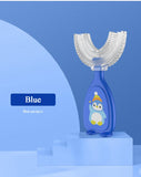 Children's 360 Degree Infant U-shaped Toothbrush Baby Health Teethers Soft Silicone Baby Brush Kids Teeth Oral Care Cleaning