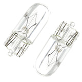 10 X White T10 W5W 501 194 Clear Signal Lamp Glass 12V 5W Warm White W2.1x9.5d Single Filament Car Bulb Auto Light