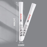 1/3/5 Pcs White Marker Pens 2.0mm Oily Waterproof White Gel Pen DIY Graffiti Sketching Markers Stationery Writing School Supplies