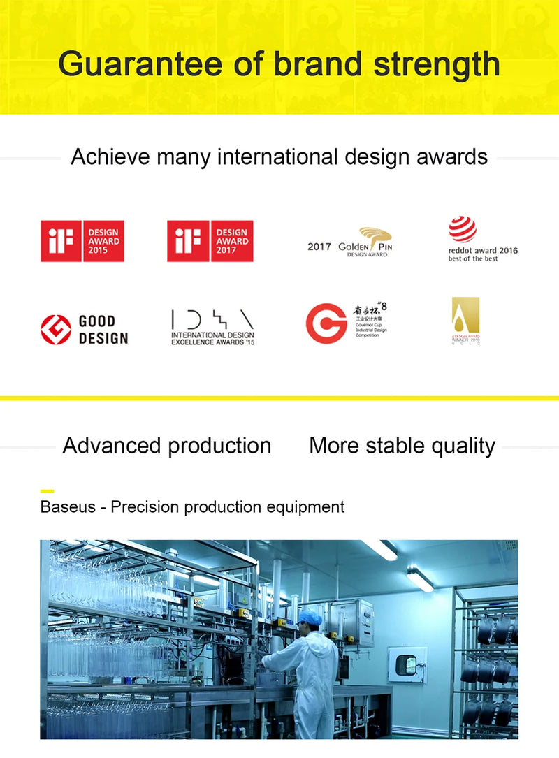 Baseus Led Desk Lamp Clip-On Night Light Reading Computer Keyboard illuminated Eye Protection Lamp With USB Charging For Bedroom