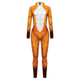 VIP FASHION 2025 Halloween Costumes for Men Animal Fox Cosplay Bodysuit Giraffe Leopard Zentai Jumpsuits Party Funny Male Outfit