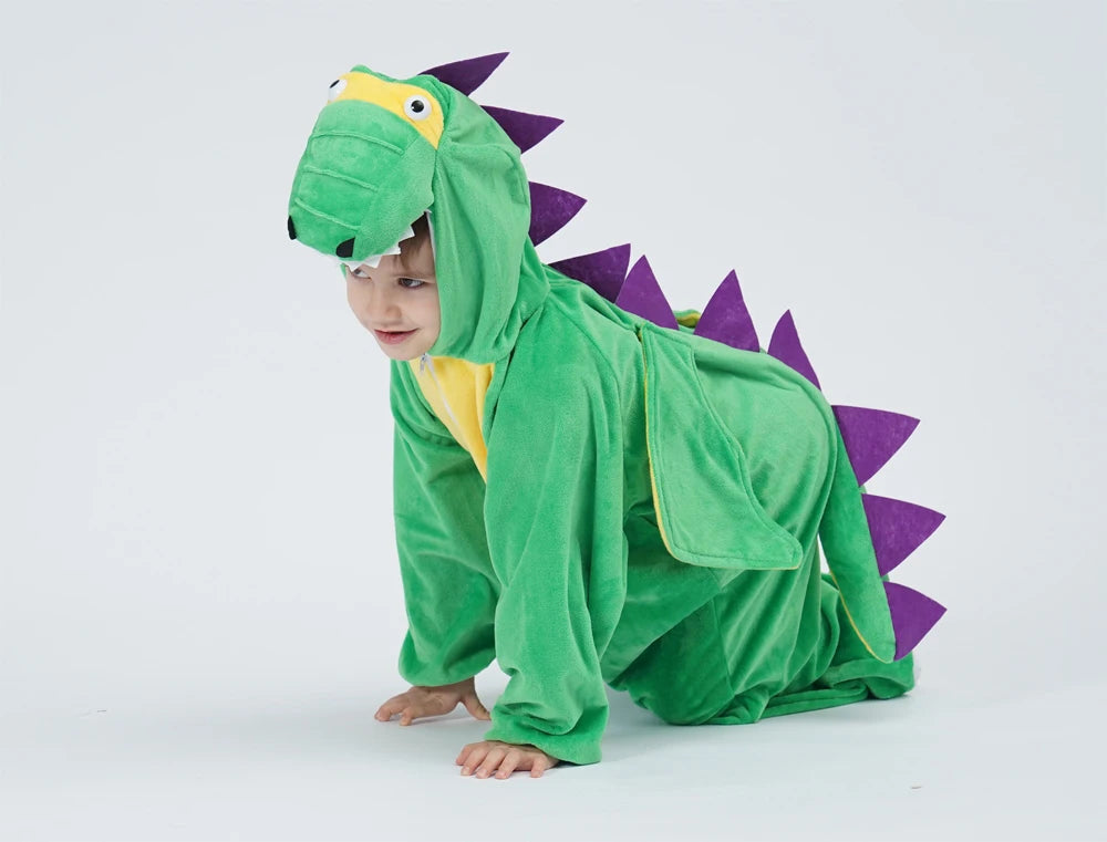 Umorden Boys Girls Cute Animal Dinosaur Costume Cosplay for Kids Child Fantasia Children's Day Halloween Purim Party Fancy Dress