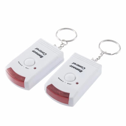 Wireless Remote Controlled Mini Alarm with IR Infrared Motion Sensor Detector & 105dB Loud Siren For Home Security Anti-Theft