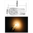 10pcs Car T10 12V 194 168 W5W 3W/5W Wedge Warm White Bule Red Yellow Green Amber Halogen Bulb Replacement Dashboard Bulb Light
